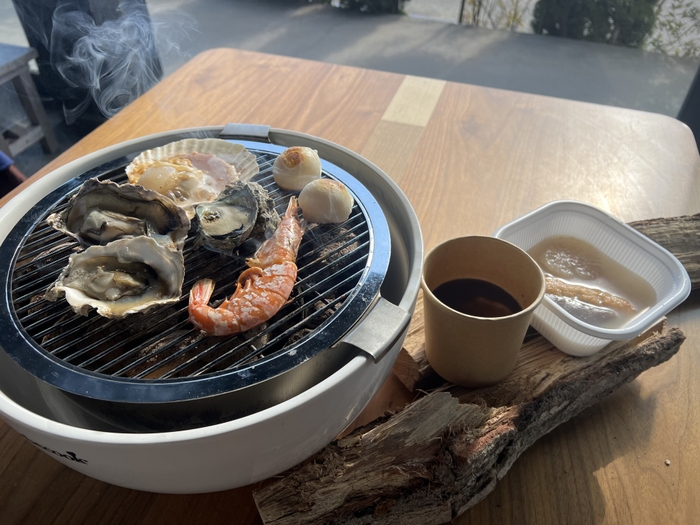 明石海峡大橋 初日の出2026 こたつで海鮮BBQ！大蔵海岸ZAZAZA特別プランのイメージ画像