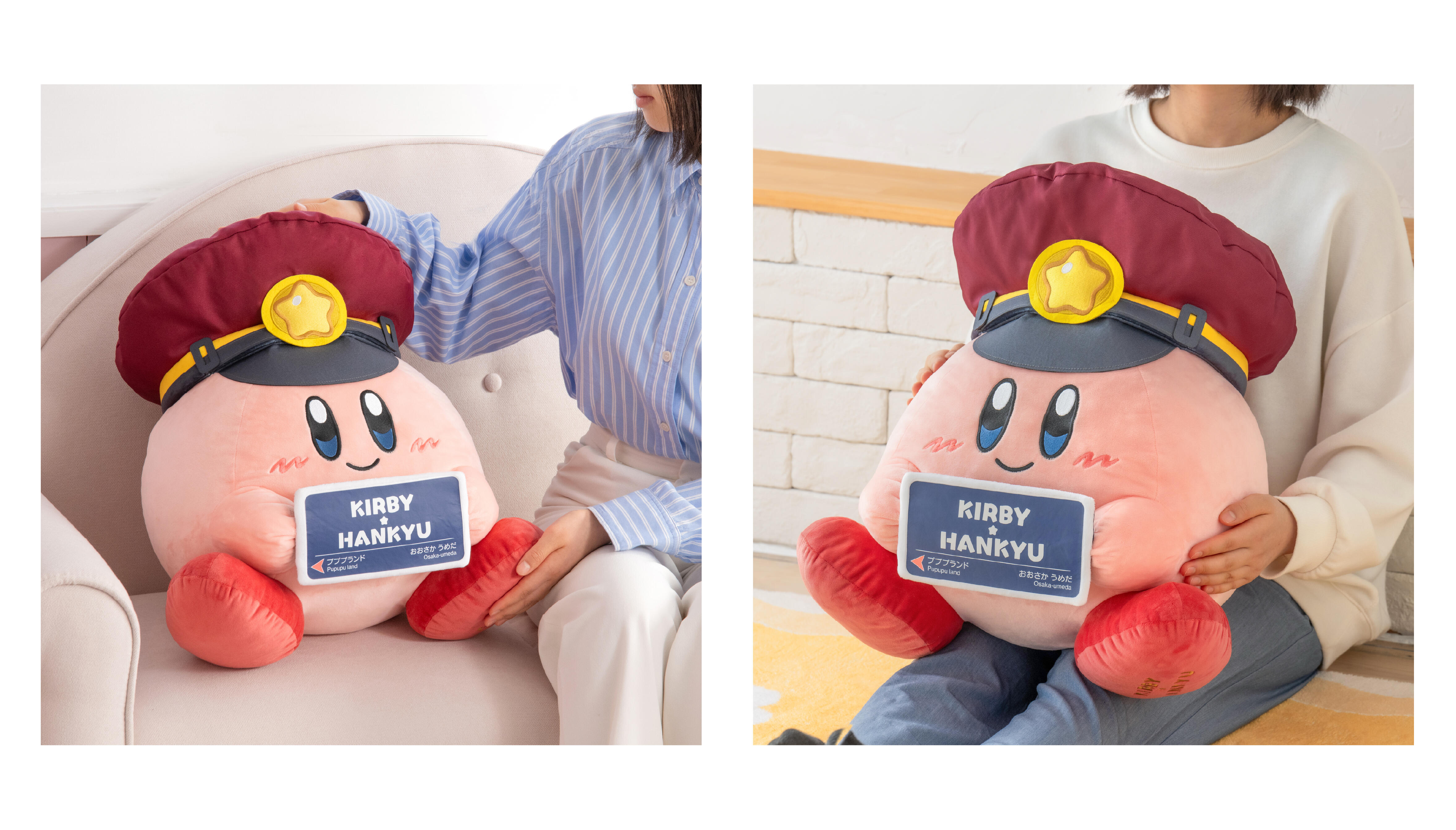 カービィとワドルディが阪急電車の添乗ぬいぐるみに！限定特典ものイメージ画像