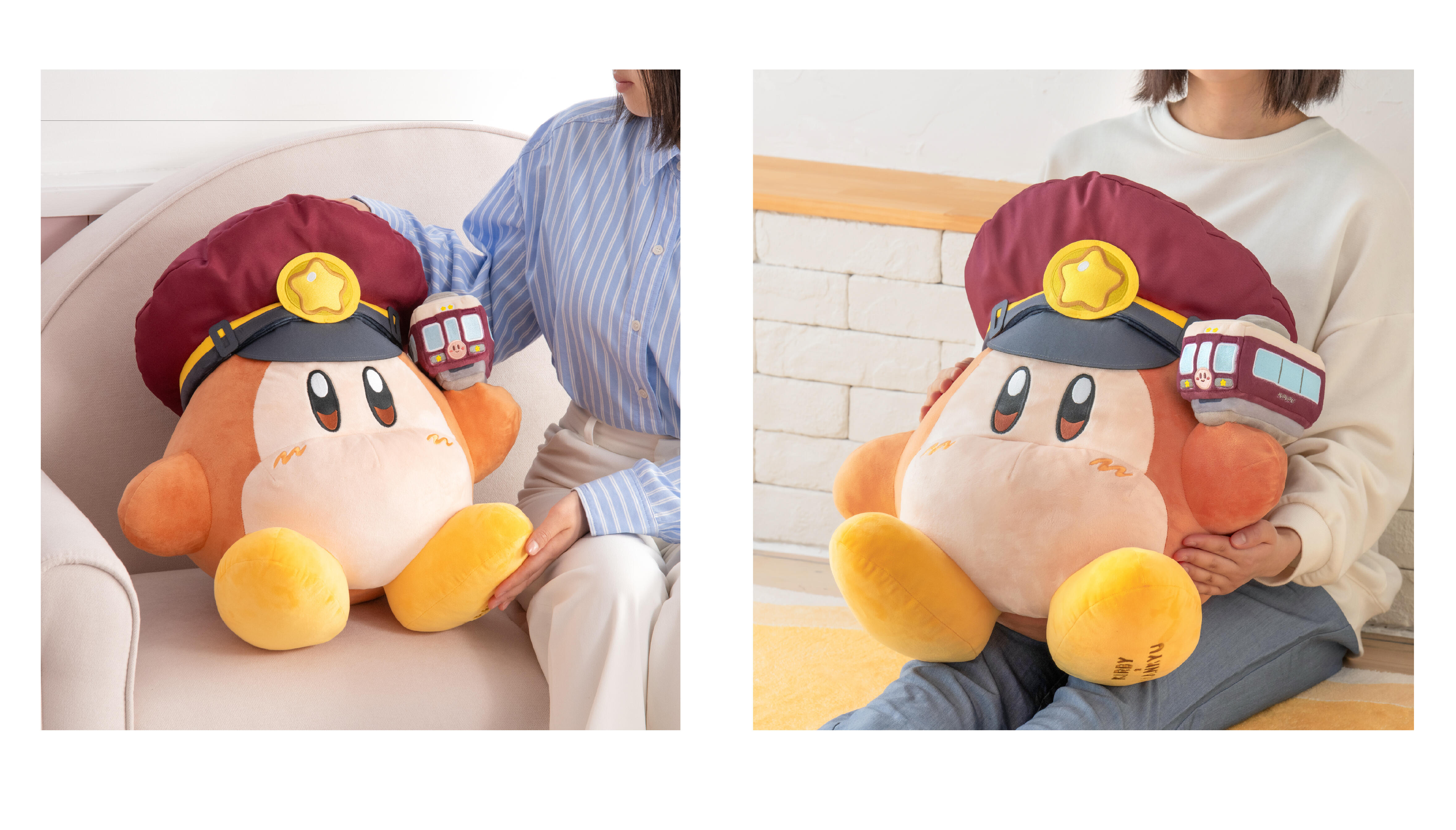 カービィとワドルディが阪急電車の添乗ぬいぐるみに！限定特典ものイメージ画像