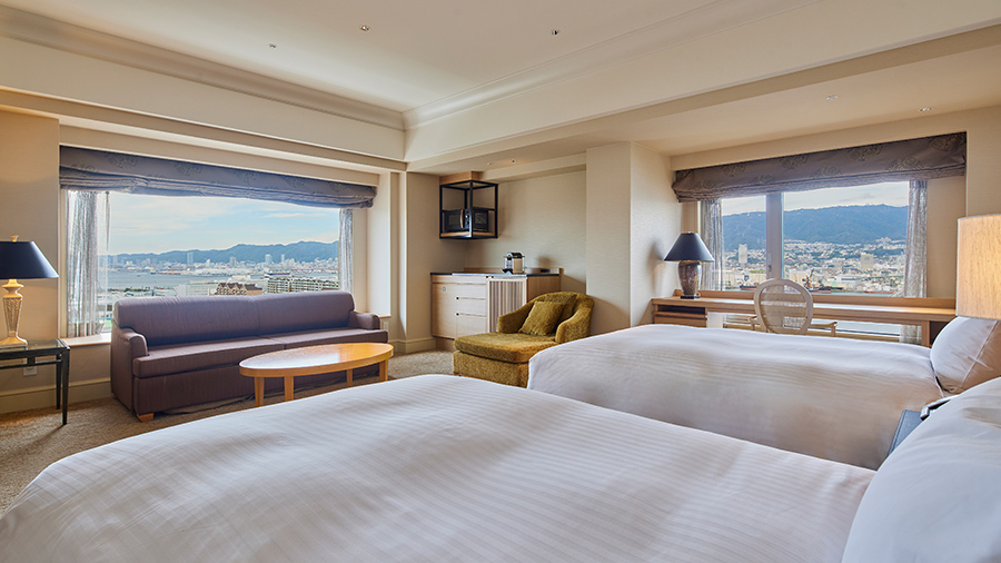 神戸夜景を一望！ベイシェラトンに展望風呂＆プライベートサウナのイメージ画像