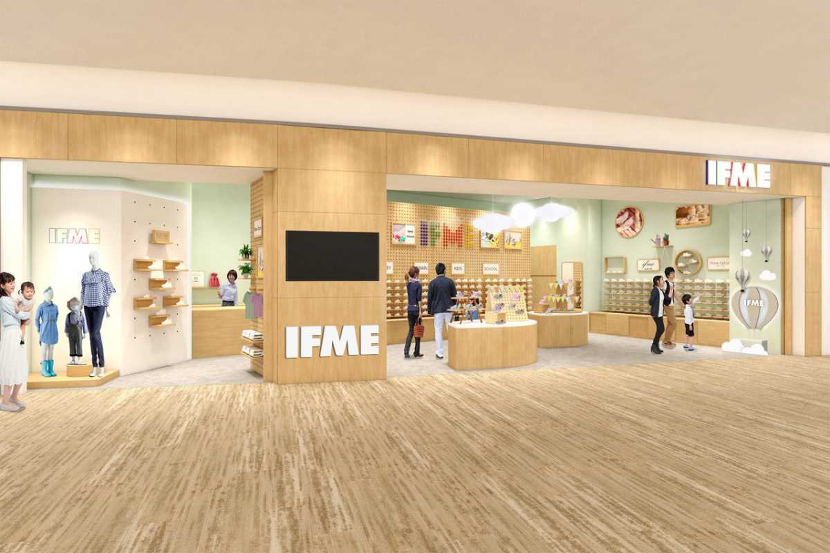 西宮ガーデンズにイフミー新作！パンダ＆レッサーパンダシューズ登場のイメージ画像