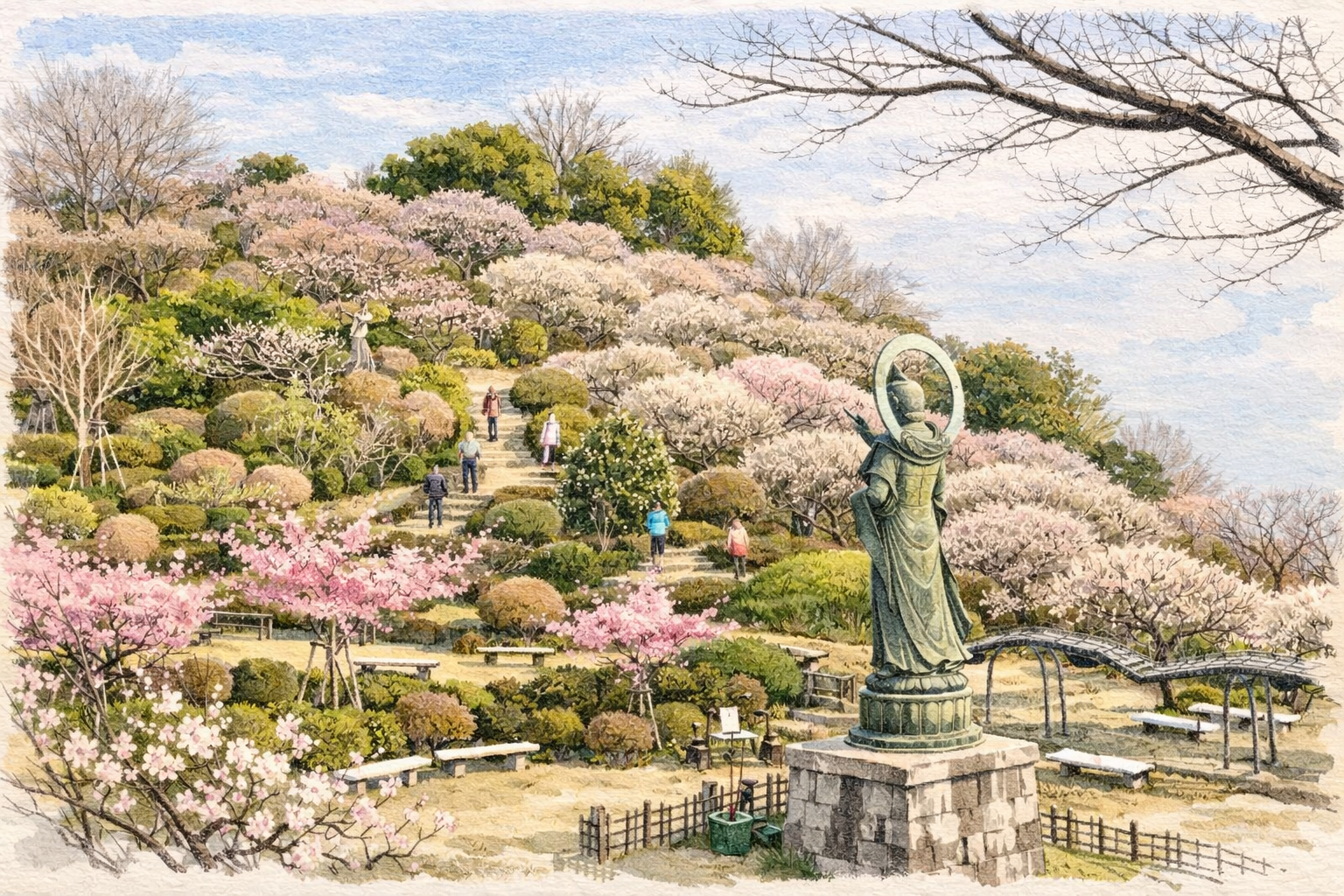 瀬戸内海と梅の絶景！兵庫県 おすすめ梅の名所2026｜穴場スポットも紹介のイメージ画像