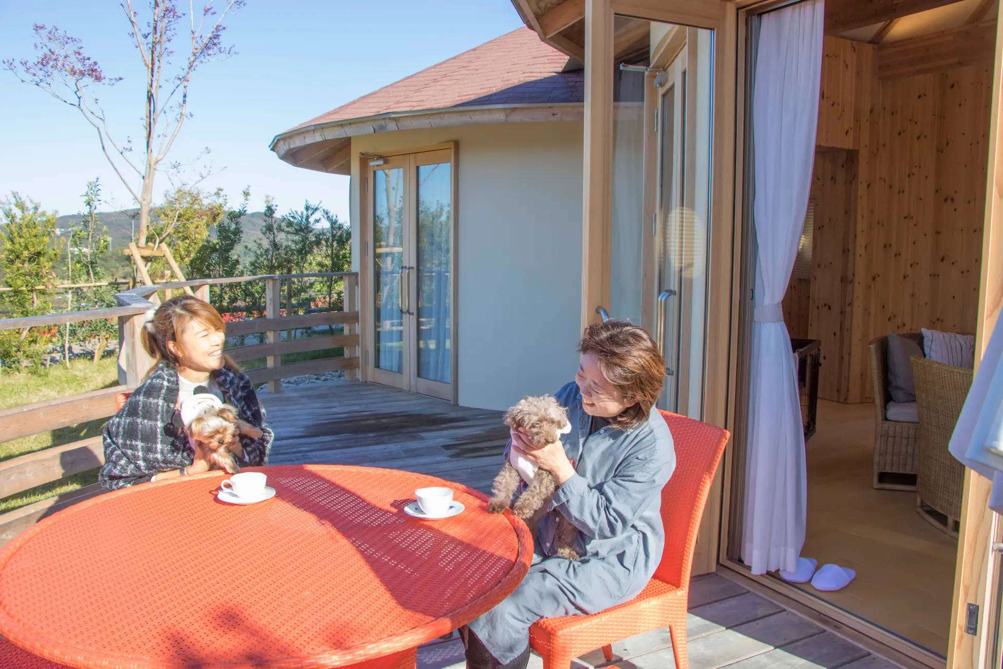淡路島「グランシャリオ」冬季限定、愛犬と過ごすおこもりステイのイメージ画像