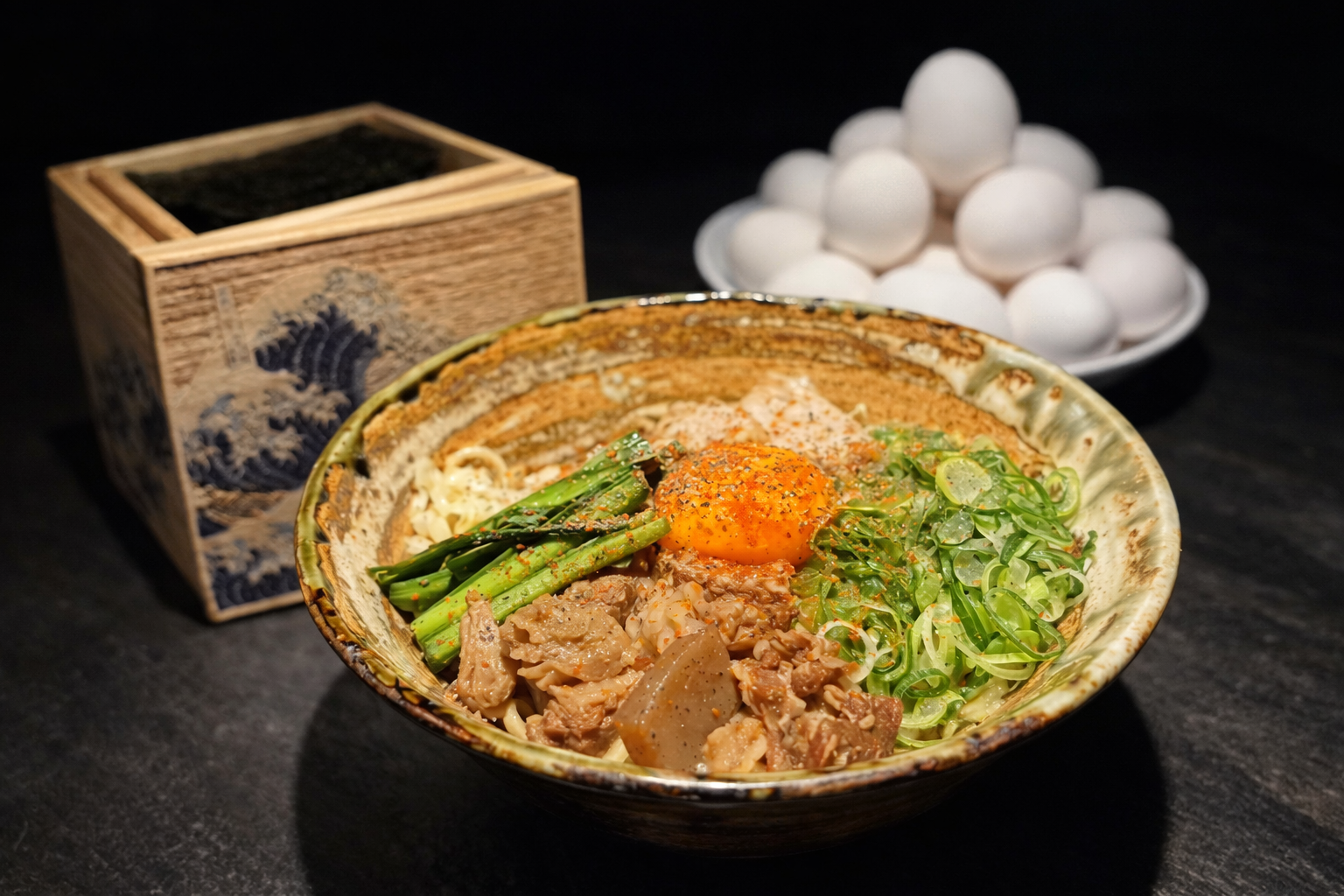 神戸元町「駄目な隣人」ぼっかけまぜそば新発売！神戸名物とラーメンの融合のイメージ画像