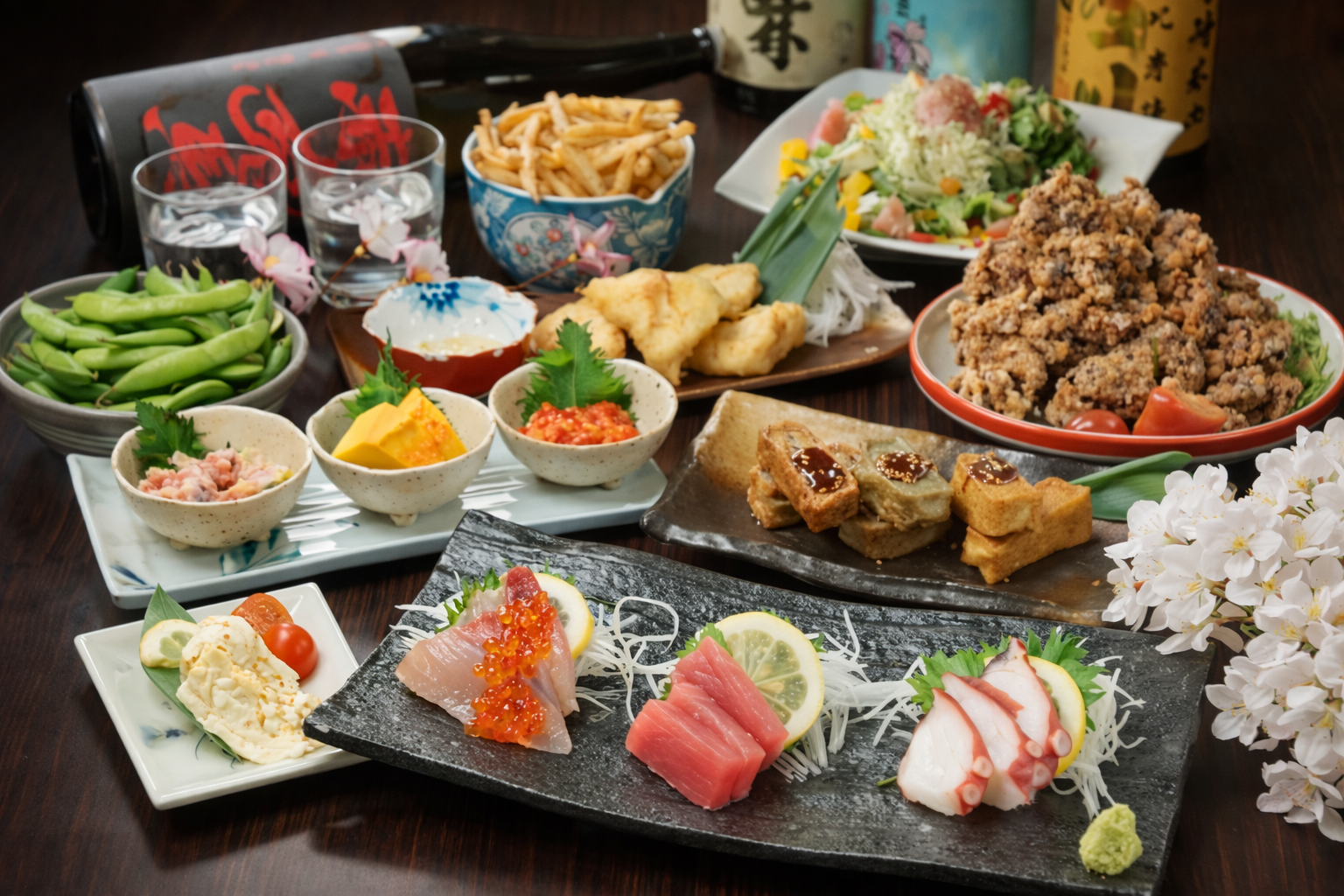 神戸三宮「大衆酒場しゅわり」個室完備！宴会に◎770円飲み放題ものイメージ画像